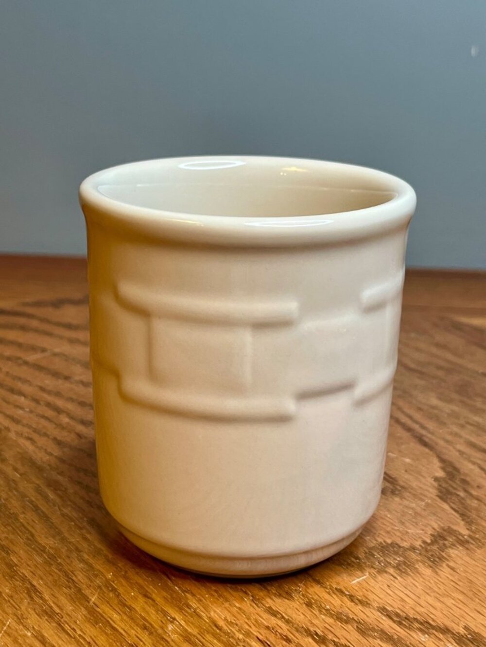 New In Box Longaberger Woven Traditions Ivory Mug - Picture 5 of 10